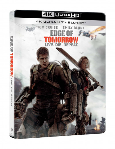 Doug Liman - A holnap határa - limitált, fémdobozos változat ("Silhouette" steelbook) - 4K UltraHD + Blu-ray