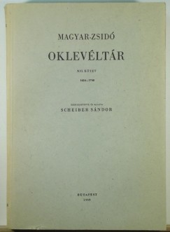 Magyar-zsid oklevltr XII. ktet
