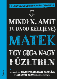 Matek egy giga nagy f�zetben