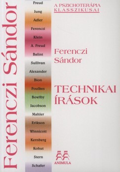 Dr. Ferenczi Sndor - Technikai rsok