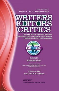 Mahasweta Devi K.V. Dominic - Writers Editors Critics (WEC)