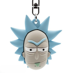 Rick �s Morty- Rick fej 3D kulcstart�