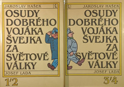 Jaroslav Hasek - Svejk 1-2. (CSEH nyelvű!)