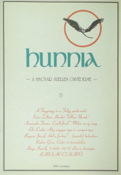 Hunnia fzetek 13. (1990 november)