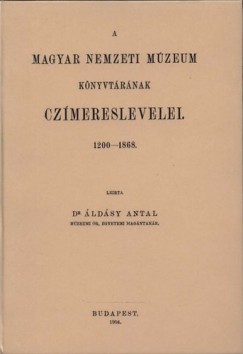 ldsy Antal - A Magyar Nemzeti Mzeum knyvtrnak cmereslevelei I.
