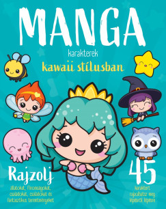 Manga karakterek kawaii stlusban