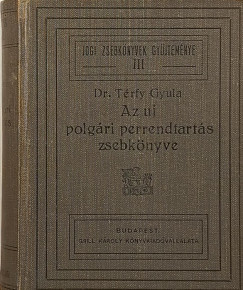 Az j polgri perrendtarts zsebknyve