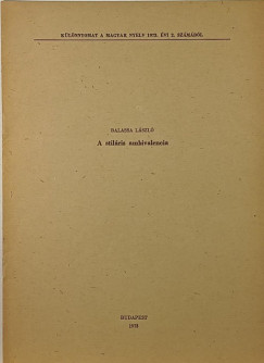 A stilris ambivalencia (dediklt)