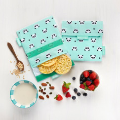 Roll'eat SG-Ang Snack'n'Go �llatok Panda Snack t�ska �jrahaszn�lhat�