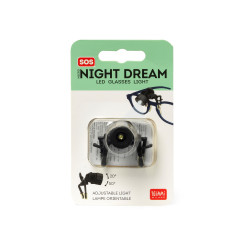 Szem�vegre szerelhet� LED mini olvas�l�mpa (LEGAMI - SOS)