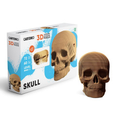 Koponya 3D festhet� fapuzzle (Cartonic)