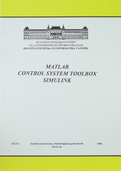 Libri Antikvár Könyv: Matlab control system toolbox simulink - 1998, 1520Ft