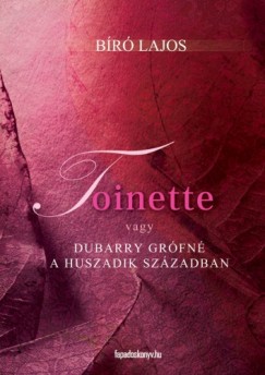 Könyvborító: Toinette - ordinaryshow.com