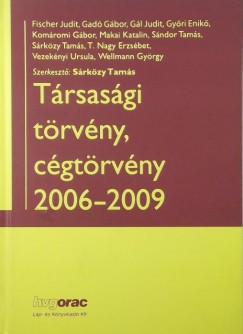 Dr. Srkzy Tams   (Szerk.) - Trsasgi trvny, cgtrvny 2006-2009