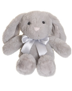 Kelly Nyuszi, sz�rke kicsi 25 cm pl�ss (Fresh Kid 3323)