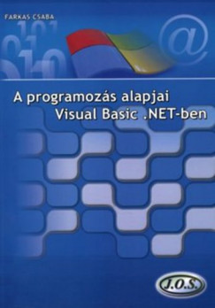 eKönyvborító: A programozás alapjai Visual Basic .NET-ben - gonehomme.com