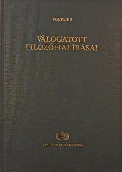 Voltaire vlogatott filozfiai rsai