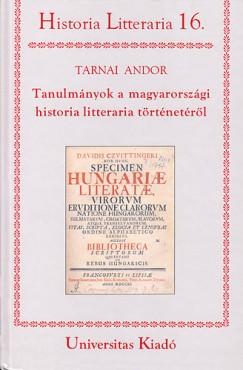 Tanulmnyok a magyarorszgi historia litteraria trtnetrl