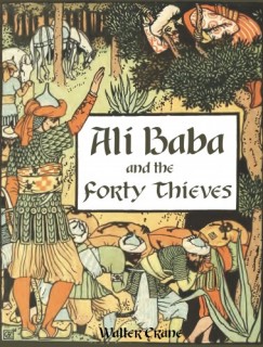 Walter Crane - Ali Baba and the forty thieves