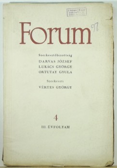 Forum III. vfolyam 4.