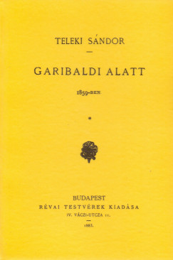 Garibaldi alatt 1859-ben