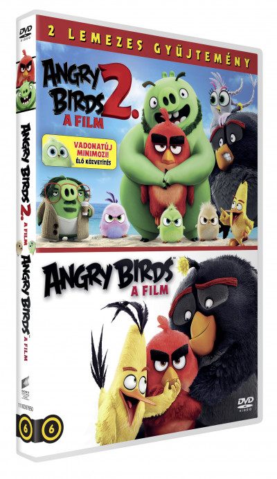 Clay Kaytis - Fergal Reilly - John Rice - Thurop Van Orman - Angry Birds 1-2. - A filmek - 2 DVD