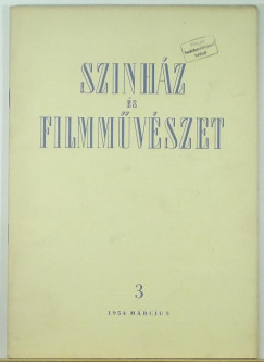 Sznhz s filmmvszet 3. - 1954 mrcius