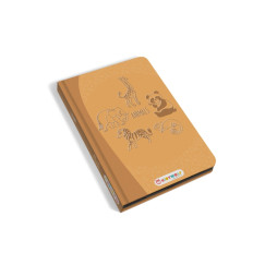 KIDYDRAW-MINI Rajzk�nyv, Narancs - �llatok