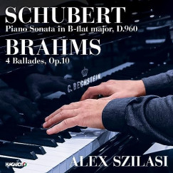 Szilasi Alex - Schubert - Piano Sonata, Brahms - 4 Ballades CD
