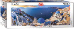 Görögország, Santorini, 1000 db-os puzzle (EUROGRAPHICS,6010-5300)