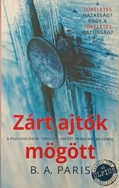 B. A. Paris - Zrt ajtk mgtt
