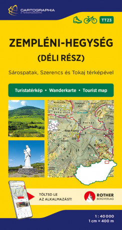 Zemplni-hegysg (dli rsz) turistatrkp - 1:40000