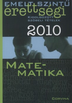 Matematika - Szbeli ttelek 2010