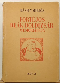 Fort�jos De�k Boldizs�r Memori�l�ja