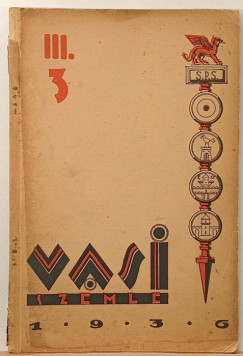 Vasi szemle 1936. III. �vfolyam 3.