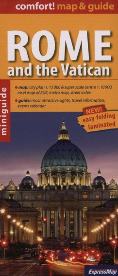 Rome and the Vatican - 1: 15 000 - Map & Guide