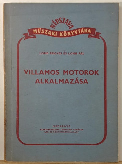 Villamos motorok alkalmazsa