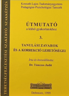 Tanulsi zavarok s a koreekci lehetsgei