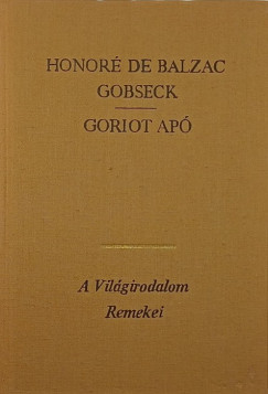 Honor De Balzac - Gobseck - Goriot ap