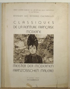Classiques de la peinture francaise moderne / Meister der Modernen Franzsischen Malerei