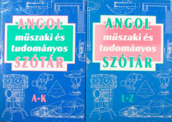 Angol-magyar mszaki s tudomnyos sztr I-II.