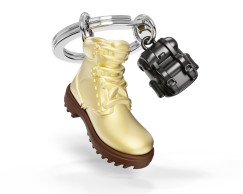 Trabakancs htizskkal, arany/fekete - Kulcstart