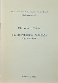 Egy antropolgiai pedaggia alapvonsai