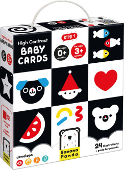 Banana Panda 76276 Er�s kontraszt� baba k�rty�k 0h�+ 3h�+