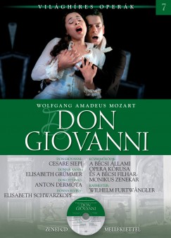 Wolfgang Amadeus Mozart - Alberto Szpunberg - Don Giovanni - CD mellklettel