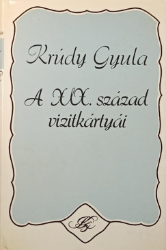 A XIX. szzad vizitkrtyi