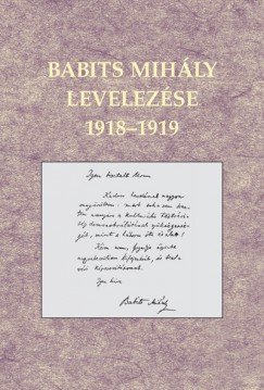 Babits Mihly levelezse 1918-1919