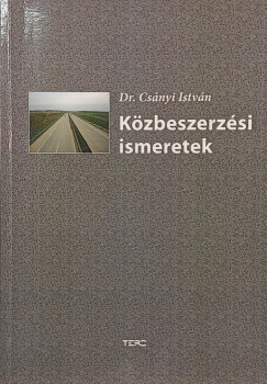 Csányi István - Közbeszerzési ismeretek