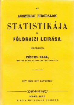 Az ausztriai birodalom statistikja s fldrajzi lersa I-II.