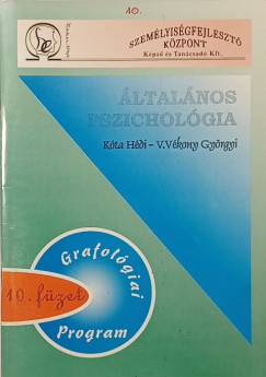 K�ta H�di - V�kony Gy�rgyi - �ltal�nos pszichol�gia